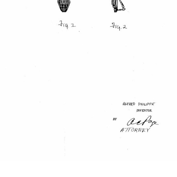 Rare! Crown Trifari PAT PEND Alfred Philippe 1954 Rhinestone Clip On Earrings - Picture 5 of 6